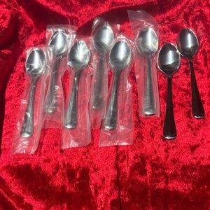 Elegant Demi Tass Retroneu Korea Spoon Set of 8